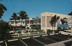 Flying Cloud Motel Fort Lauderdale, FL Postcard Postcard Postcard