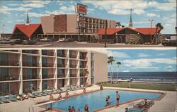 Howard Johnson's Motor Lodge and Restaurant Postcard