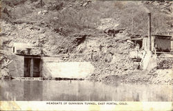 Headgate Of Gunnison Tunnel Postcard