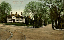 Huntington Street Connecticut Postcard Postcard