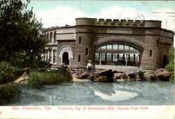 Lookout, Top Of Strawberry Hill, Golden Gate Park San Francisco, CA Postcard Postcard