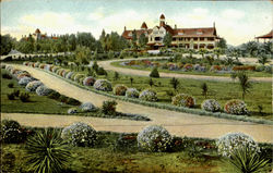 Barracks Buildings And Park Sawtell Soldier's Home Postcard