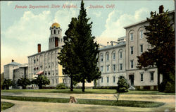 Female Department, State Hospital Postcard