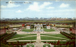 Proposed Civic Center Denver, CO Postcard Postcard