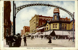 Scene Of The Sixteenth Street Postcard