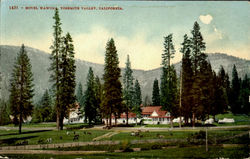 Hotel Wawona Yosemite Valley, CA Yosemite National Park Postcard Postcard