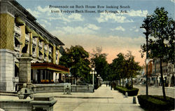 Promenade On Bath House Postcard