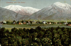 Claremont And "Old Baldy" Postcard