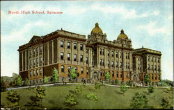 North High School Syracuse, NY Postcard Postcard