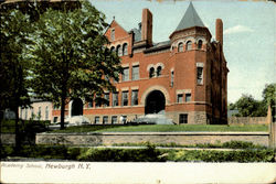 Academy School Postcard