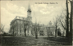 Old South College Easton, PA Postcard Postcard