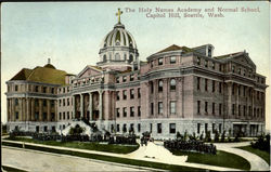 He Holy Names Academy And Nomal School Seattle, WA Postcard Postcard