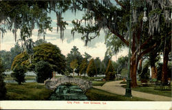 City Park New Orleans, LA Postcard Postcard