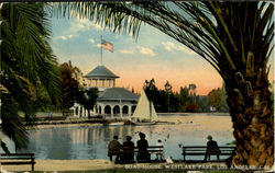 Boat House, Westlake Park Postcard