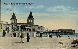 View Of Pier Postcard