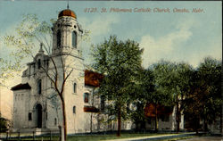 St. Philomena Catholic Church Postcard