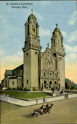 St. Cecilia'S Cathedral Omaha, NE Postcard Postcard