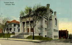 Temple Israel Omaha, NE Postcard Postcard