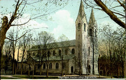 King'S Chapel, Bowdoin College Brunswick, ME Postcard Postcard