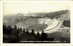 California Memorial Stadium, University Of California Berkeley, CA Postcard Postcard