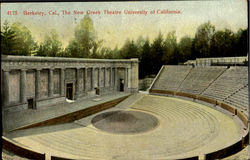 The New Greek Theatre University Of California Berkeley, CA Postcard Postcard