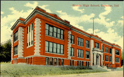 Shields High School Seymour, IN Postcard Postcard