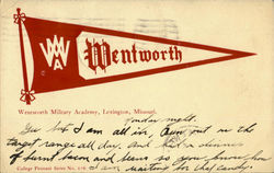 Wentworth Military Academy Lexington, MO Postcard Postcard