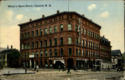 White'S Opera House Concord, NH Postcard Postcard