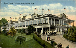 Race Track Pavilion Postcard