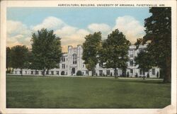 Agricultural Building, University of Arkansas Postcard