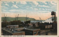 Newburgh Ship Yards Postcard