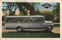 The Gray Line Bus Postcard