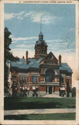 Lenawee County Court House, Adrian Postcard