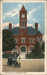 Duggan School Waterbury Postcard