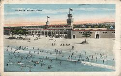 La Playa Havana Cuba Postcard