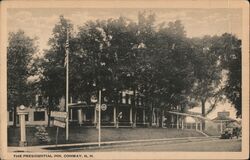 The Presidential Inn, Conway Postcard