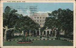 Tivoli Hotel Biloxi Mississippi Postcard Postcard Postcard