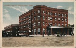 Carl-Leon Hotel, Independence Kansas Postcard Postcard Postcard