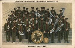 Mooseheart Concert Band Illinois Postcard Postcard Postcard