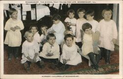 Nursery Children at Mooseheart Illinois Postcard Postcard Postcard