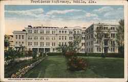 Providence Infirmary Mobile Alabama Postcard Postcard Postcard