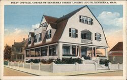 Foley Cottage, Kenberma Massachusetts Postcard Postcard Postcard