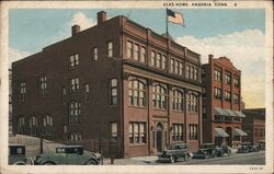 Elks Home, Ansonia CT Postcard