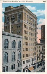 Commercial Building, San Jose Postcard