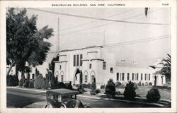 Rosicrucian Building San Jose Postcard