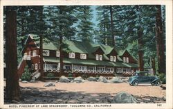 Hotel Pinecrest at Lake Strawberry Postcard