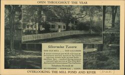 Silvermine Tavern Norwalk Connecticut Postcard Postcard Postcard