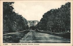 Bethel College Campus Postcard