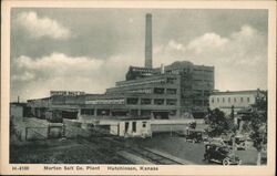 Morton Salt Co. Plant Hutchinson Kansas Postcard