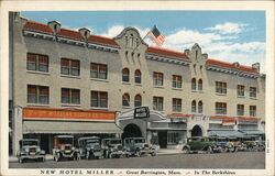 New Hotel Miller Great Barrington Mass Massachusetts Postcard Postcard Postcard